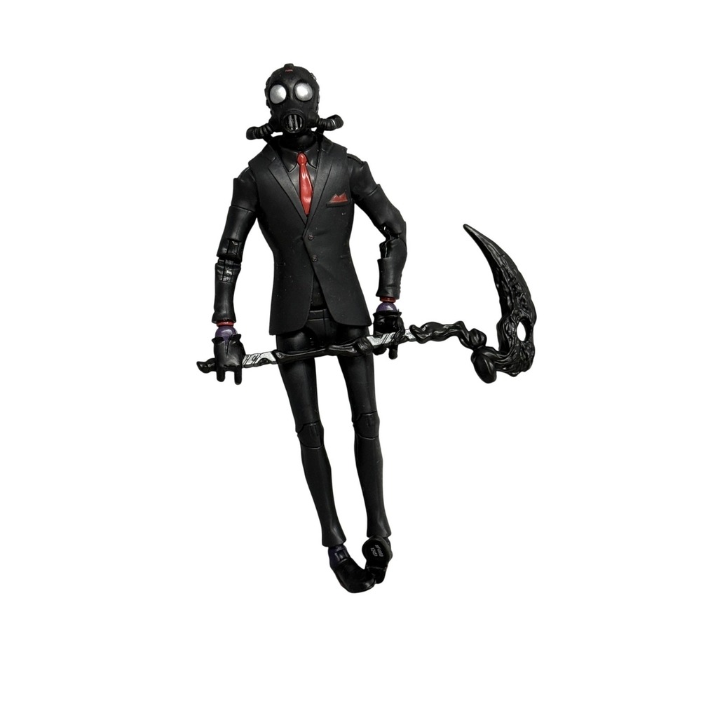 Fortnite Chaos Agent Action Figure 7in Loose Black Suit Scythe Accessory